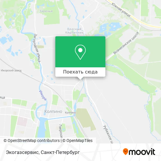 Карта Экогазсервис