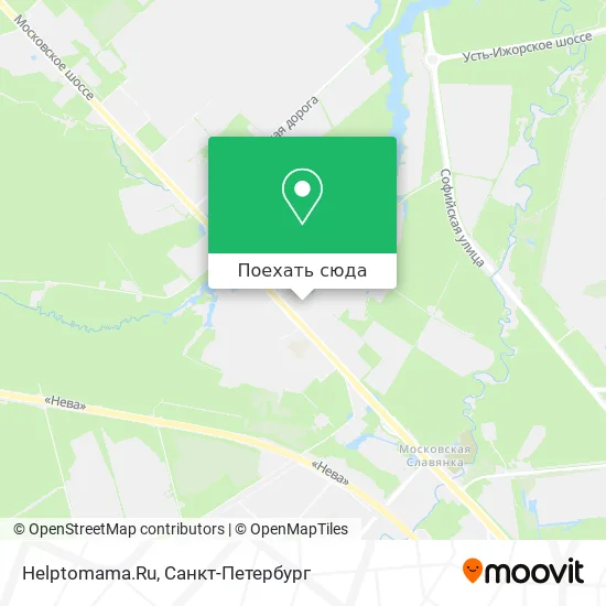 Карта Helptomama.Ru