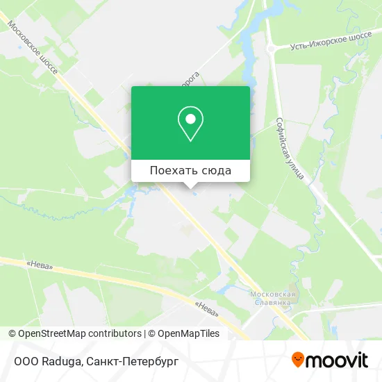 Карта OOO Raduga