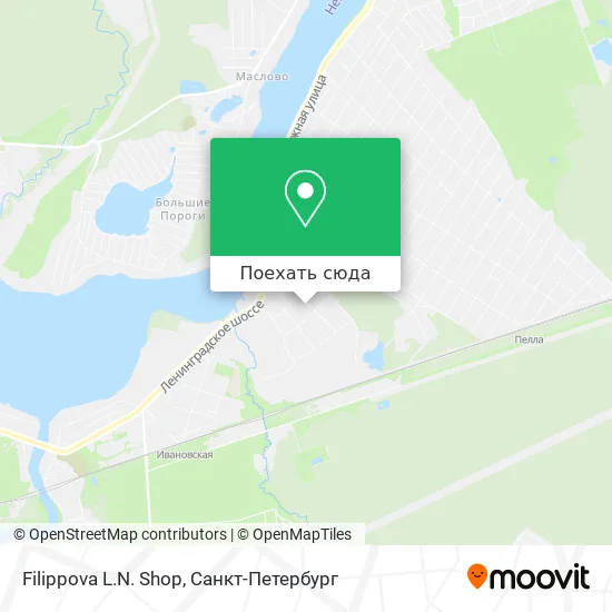 Карта Filippova L.N. Shop