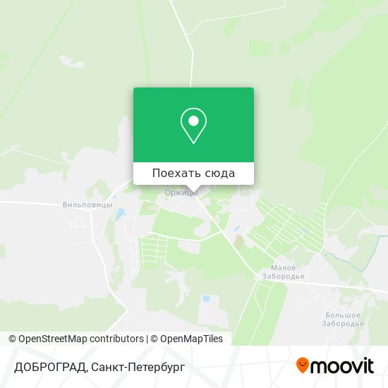 Карта ДОБРОГРАД