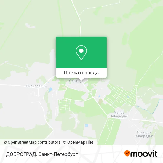 Карта ДОБРОГРАД