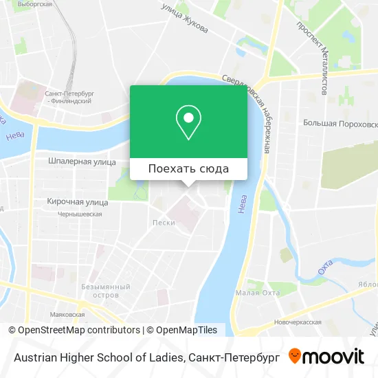 Карта Austrian Higher School of Ladies