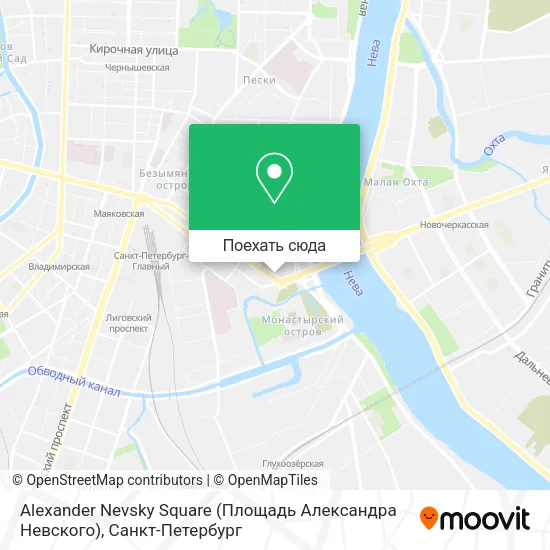 Карта Alexander Nevsky Square (Площадь Александра Невского)