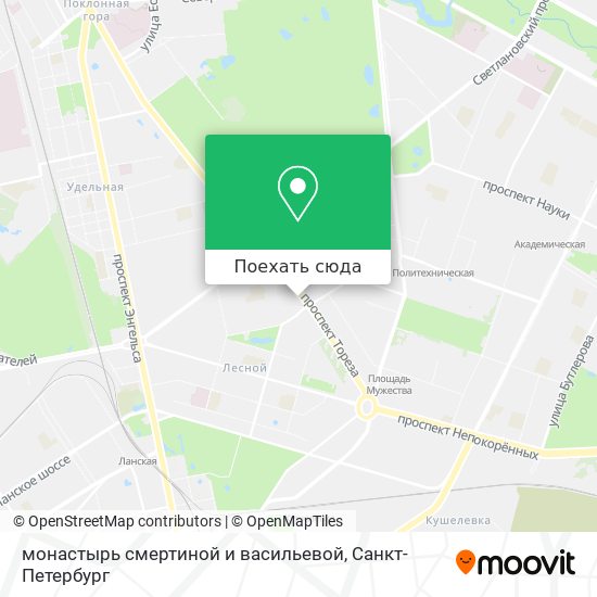 Карта монастырь смертиной и васильевой