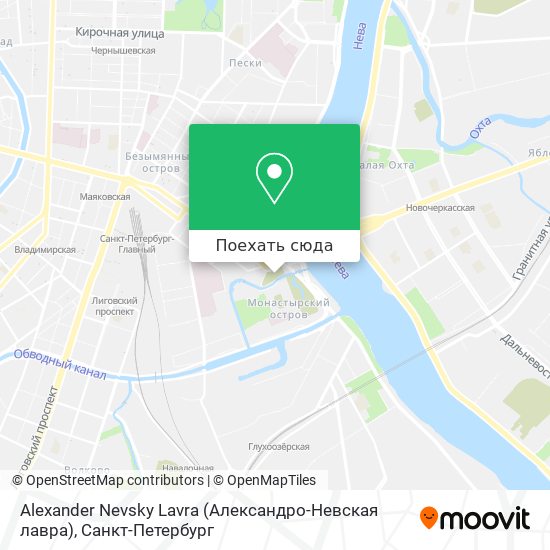 Карта Alexander Nevsky Lavra (Александро-Невская лавра)