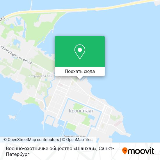 Карта Военно-охотничье общество «Шанхай»