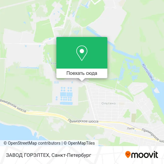 Карта ЗАВОД ГОРЭЛТЕХ