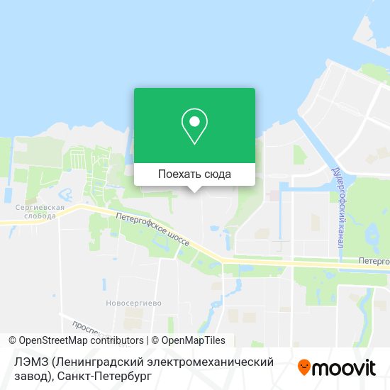 Карта ЛЭМЗ (Ленинградский электромеханический завод)