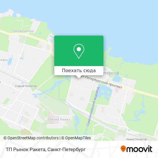 Карта ТП  Рынок Ракета