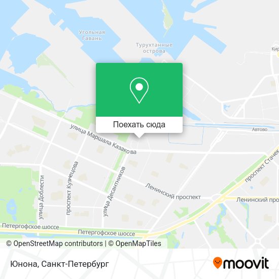Карта Юнона