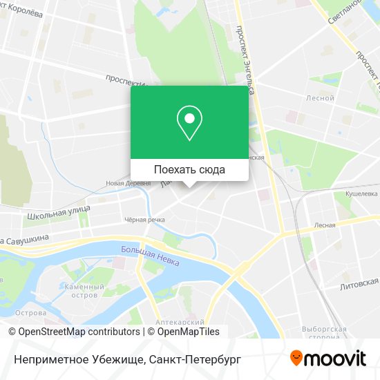 Карта Неприметное Убежище