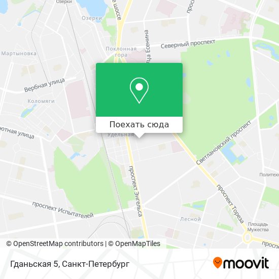 Карта Гданьская 5