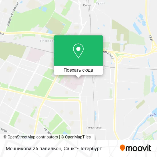 Карта Мечникова 26 павильон