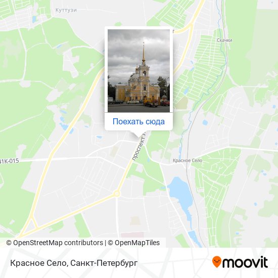 Карта красного села спб