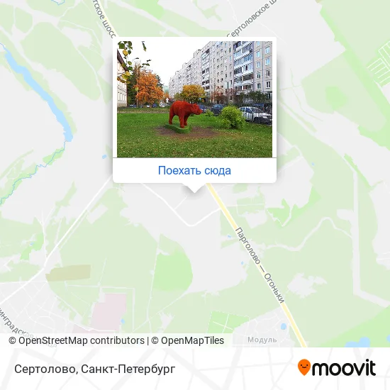 Карта Сертолово