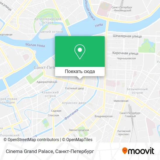 Карта Cinema Grand Palace