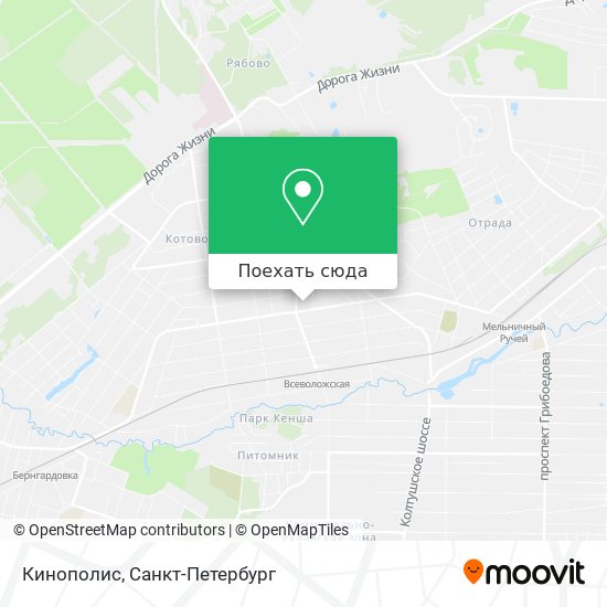 Карта Кинополис