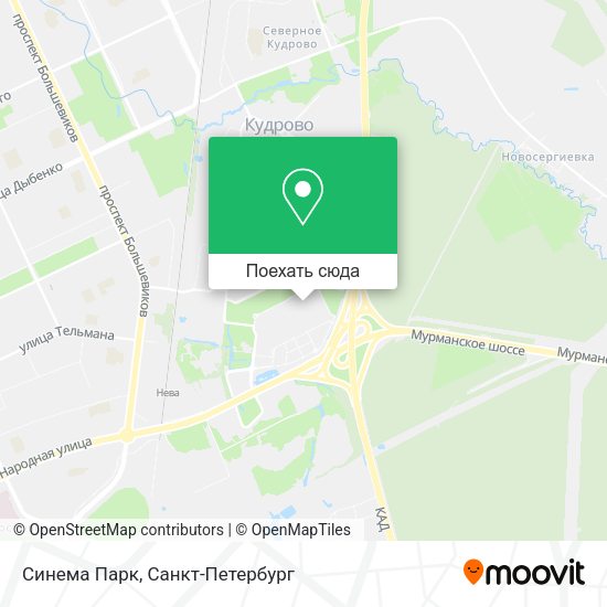 Карта Синема Парк