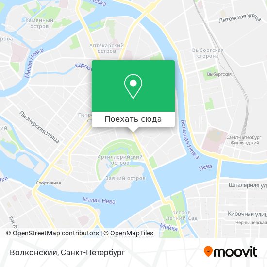 Карта Волконский