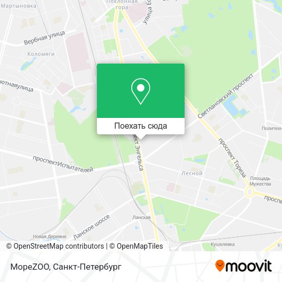 Карта МореZOO