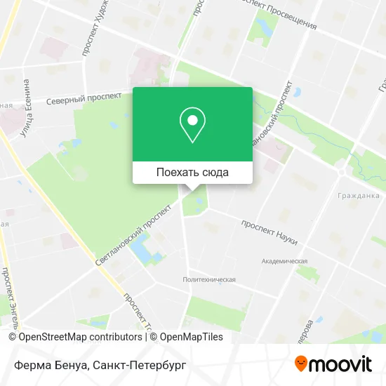 Карта Ферма Бенуа