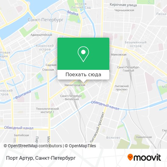 Карта Порт Артур
