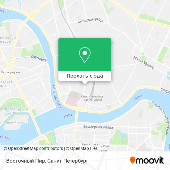 Карта Восточный Пир