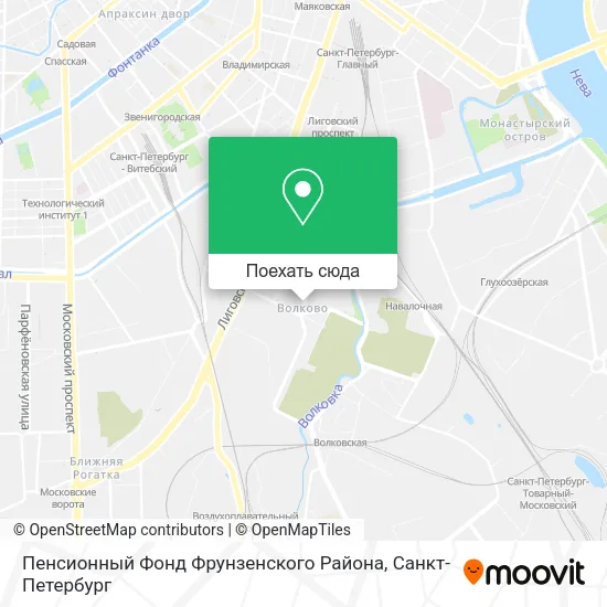 Карта Пенсионный Фонд Фрунзенского Района