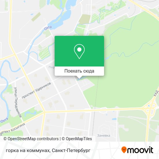 Карта горка на коммунах