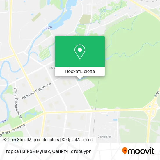 Карта горка на коммунах