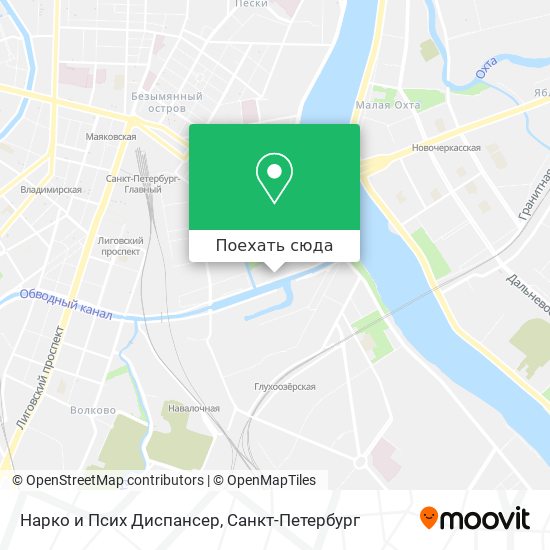 Карта Нарко и Псих Диспансер