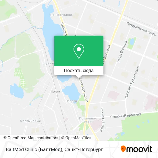 Карта BaltMed Clinic (БалтМед)