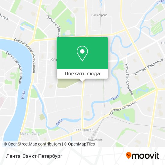 Карта Лента