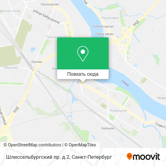 Карта Шлиссельбургский пр. д.2