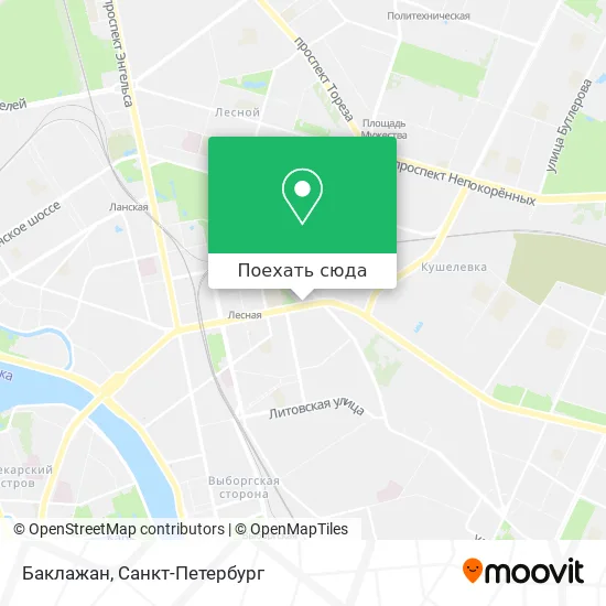 Карта Баклажан