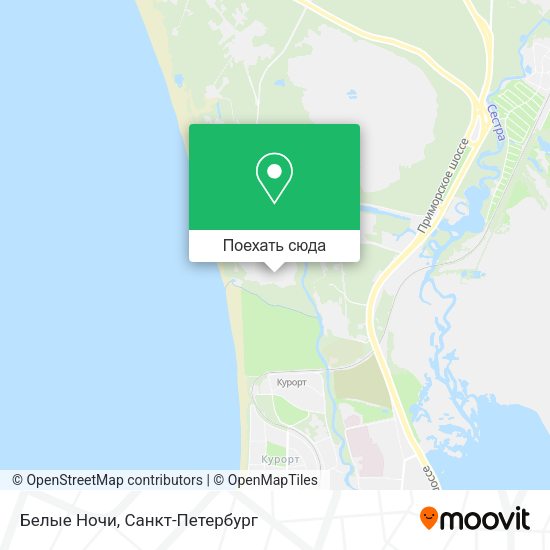 Карта Белые Ночи