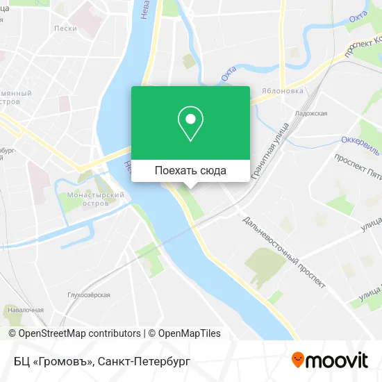 Карта БЦ «Громовъ»