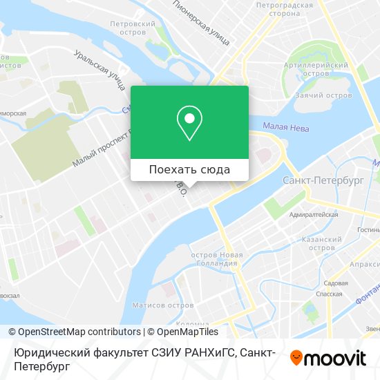 Ранхигс спб карта