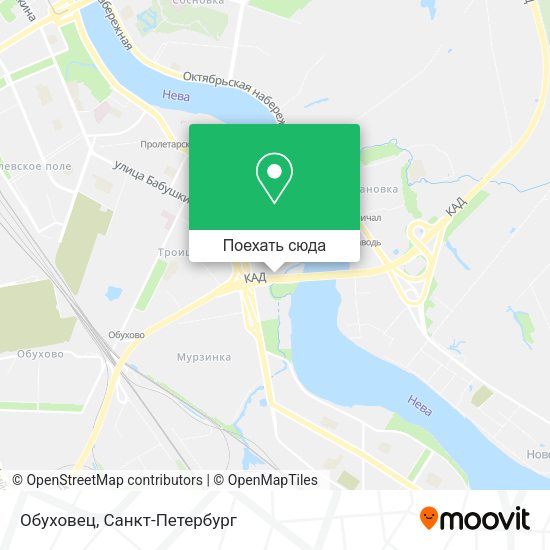 Карта Обуховец