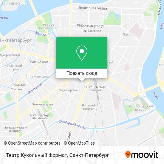 Карта Театр Кукольный Формат