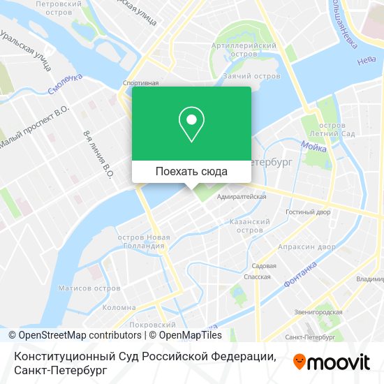 Карта Конституционный Суд Российской Федерации