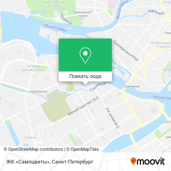 Карта ЖК «Самоцветы»