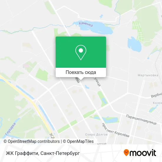 Карта ЖК  Граффити