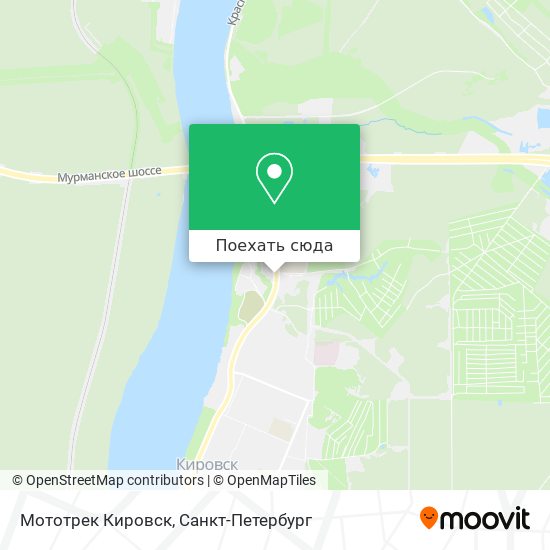 Карта Мототрек Кировск