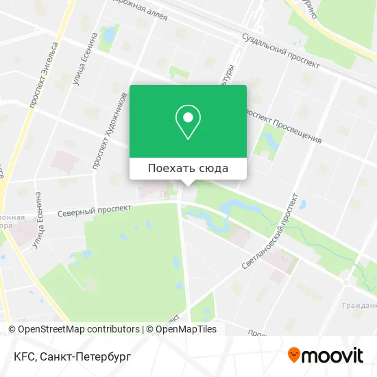 Карта KFC