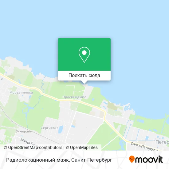 Карта Радиолокационный маяк