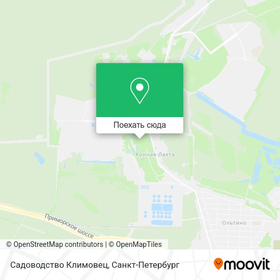 Карта Садоводство Климовец