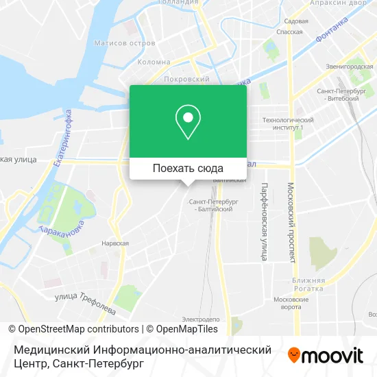 Карта Медицинский Информационно-аналитический Центр
