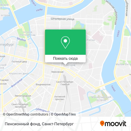 Карта Пенсионный фонд